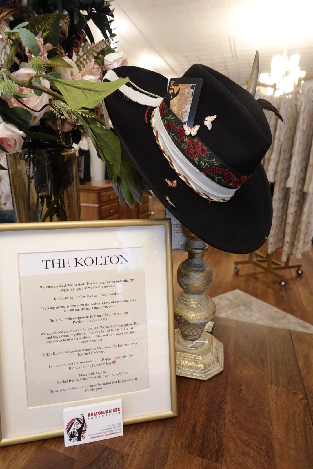 Your hat, your way- crafted in our shop