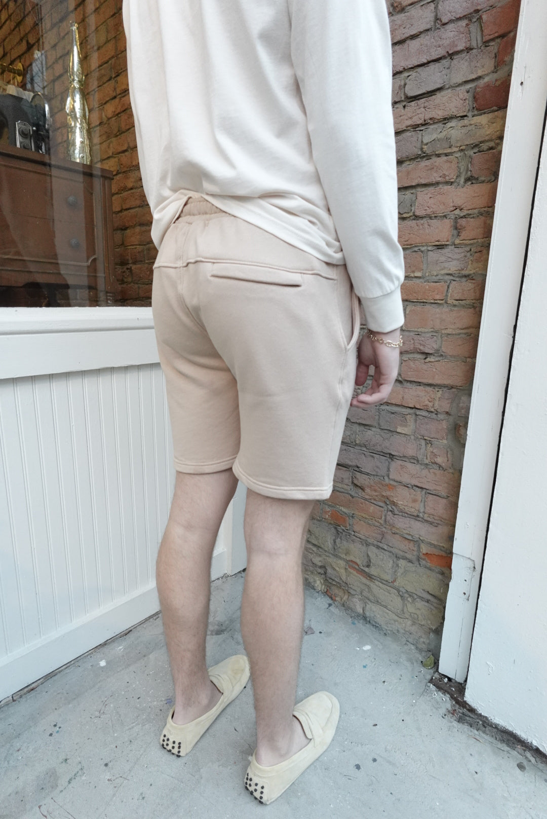 ALEC COTTON TERRY ATHLETIC STREETWEAR SHORTS
