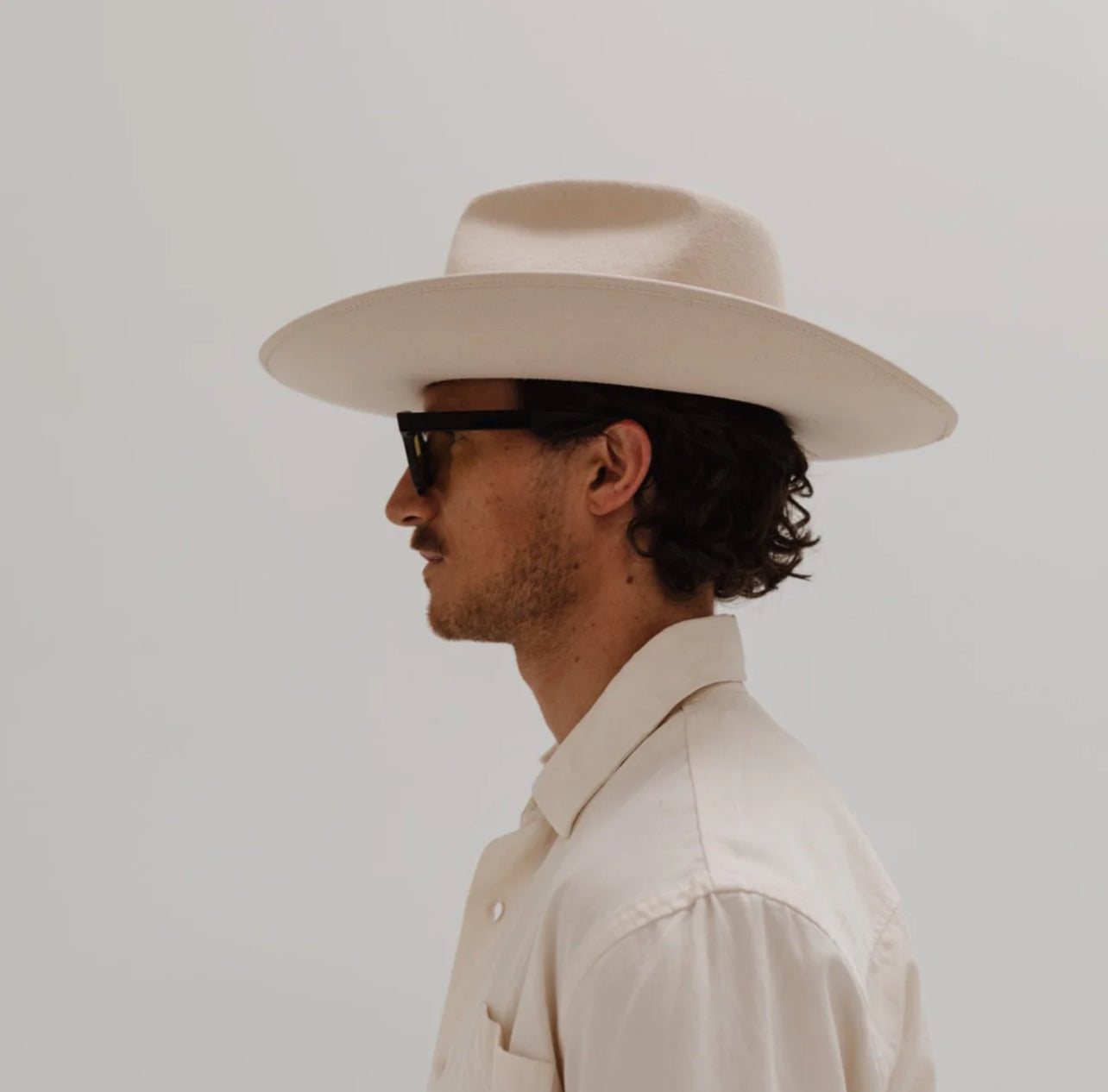 TOAS WESTERN FEDORA BUCKSKIN