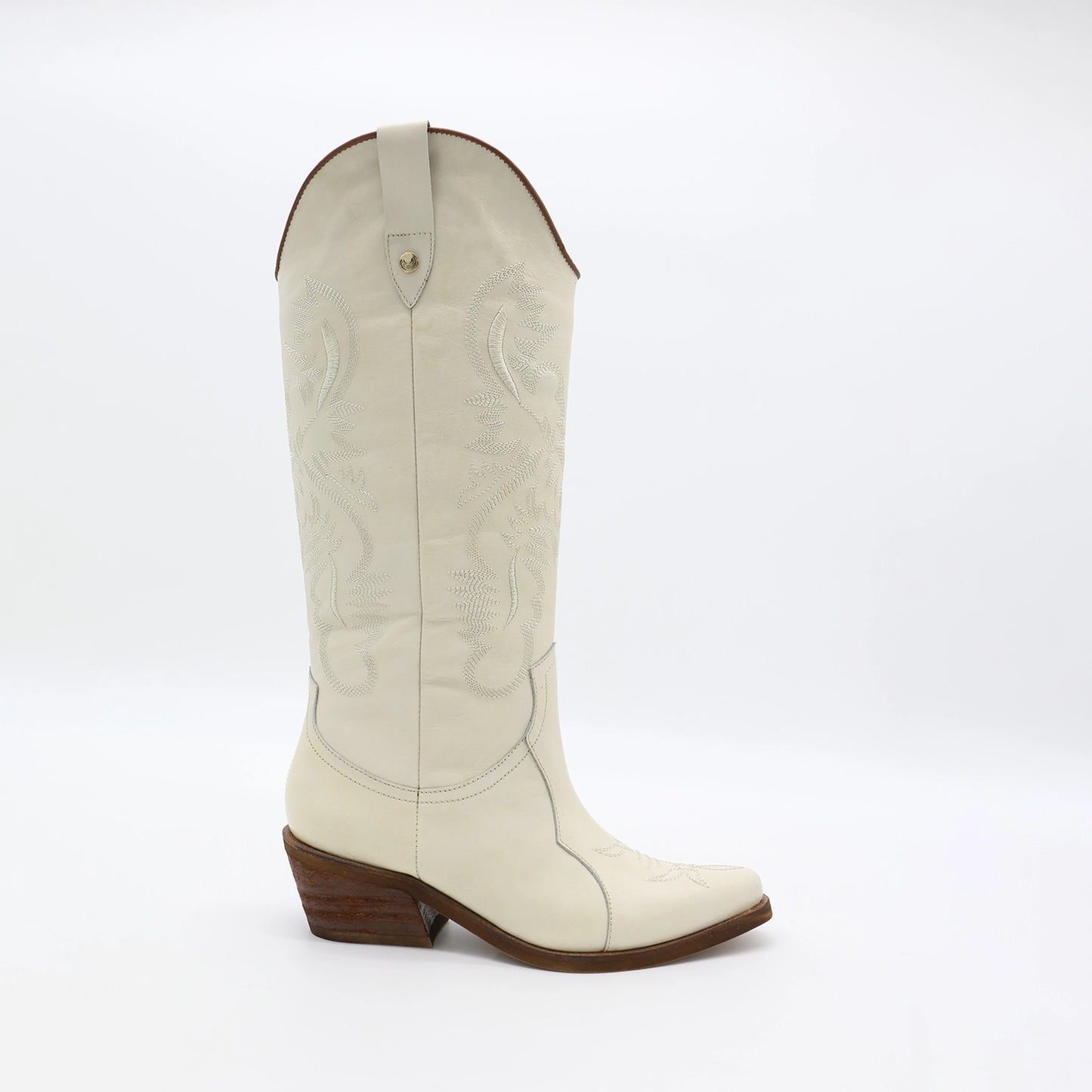 IVORY MOXIE WESTERN COWGIRL BOOTS