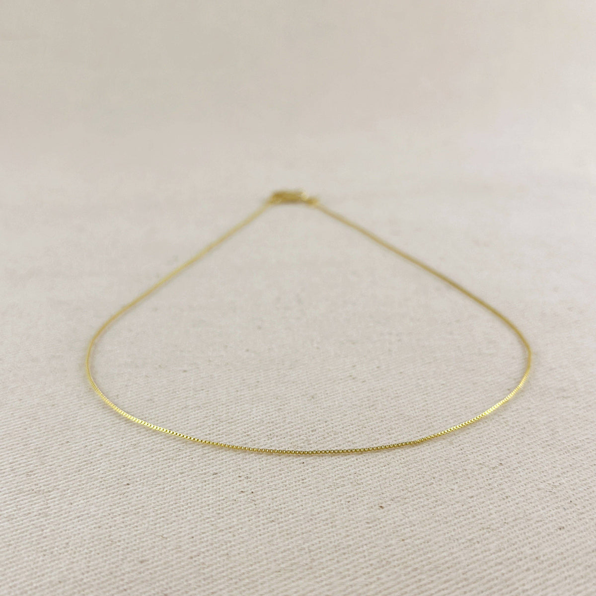 0.5mm gold chain, simple gold necklace, everyday gold necklace, minimalist gold necklace, layering necklace, fine gold chain