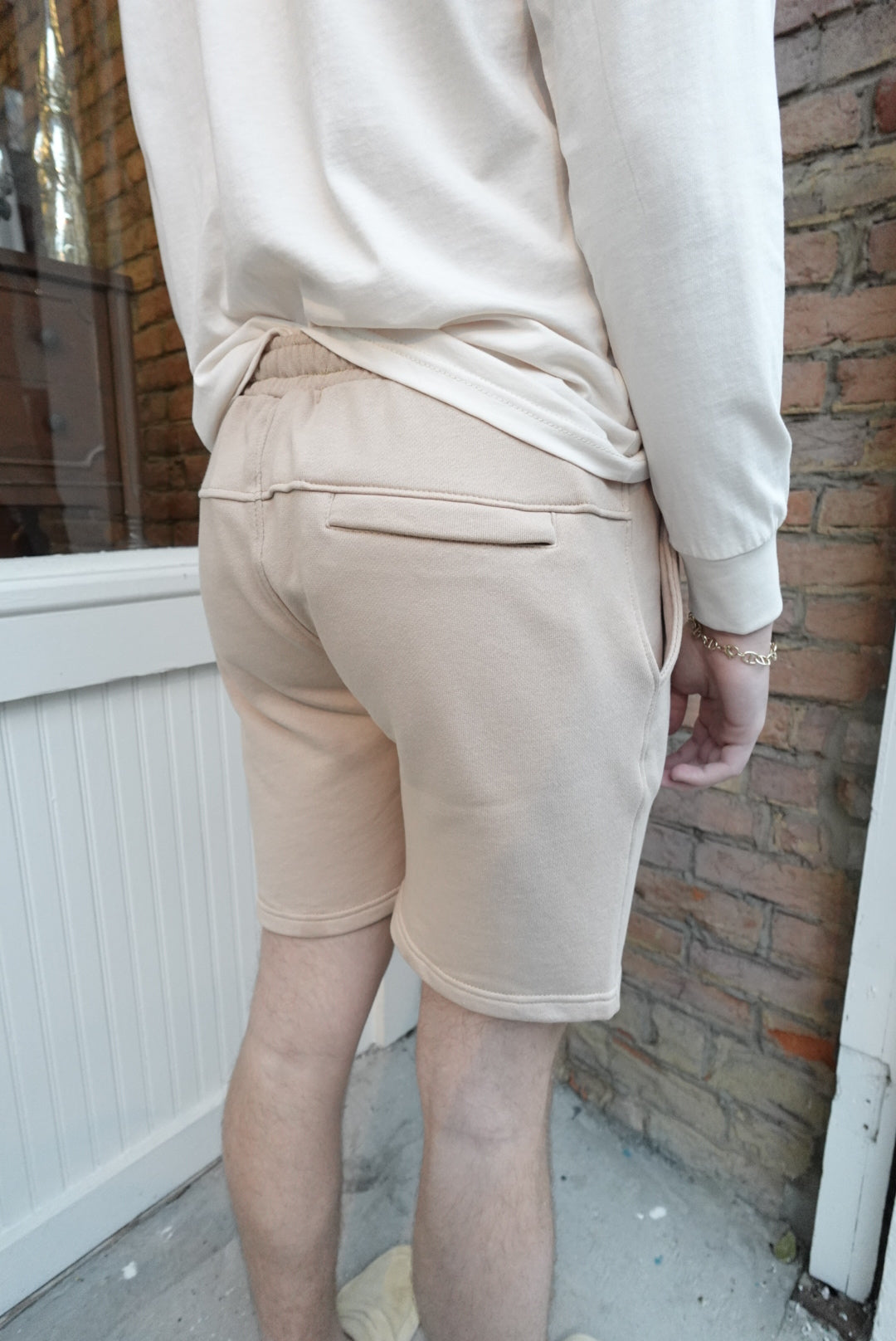 ALEC COTTON TERRY ATHLETIC STREETWEAR SHORTS