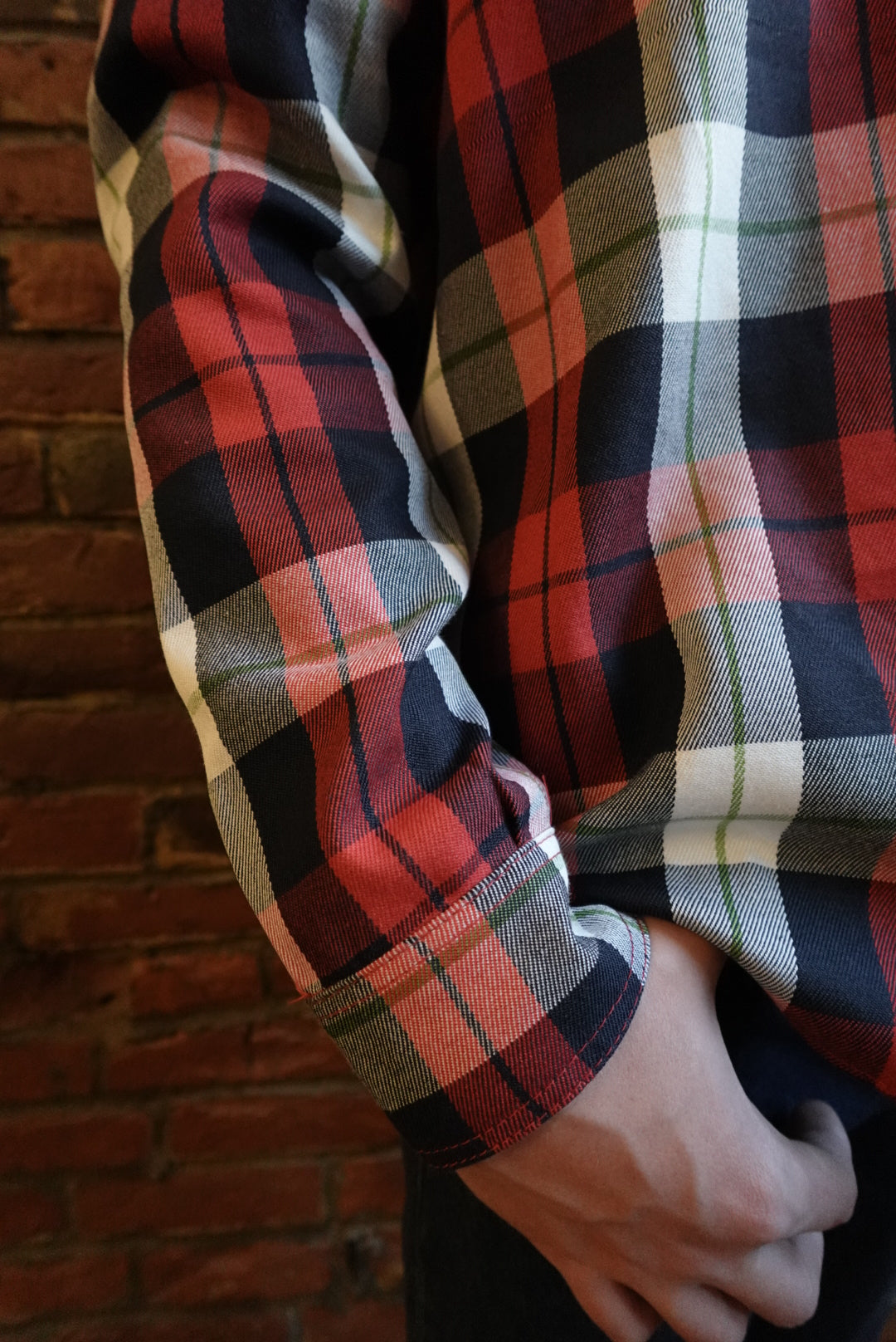 OXFORD PLAID BUTTON DOWN FLANNEL