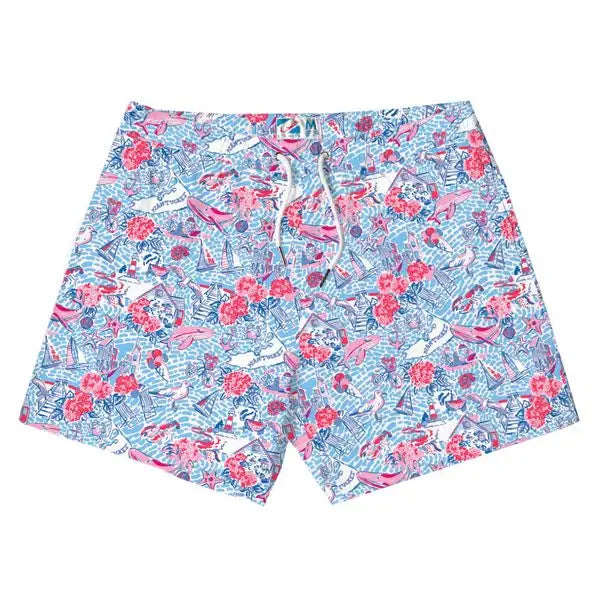 A NANTUCKET SUMMER BERMIES SWIM TRUNKS