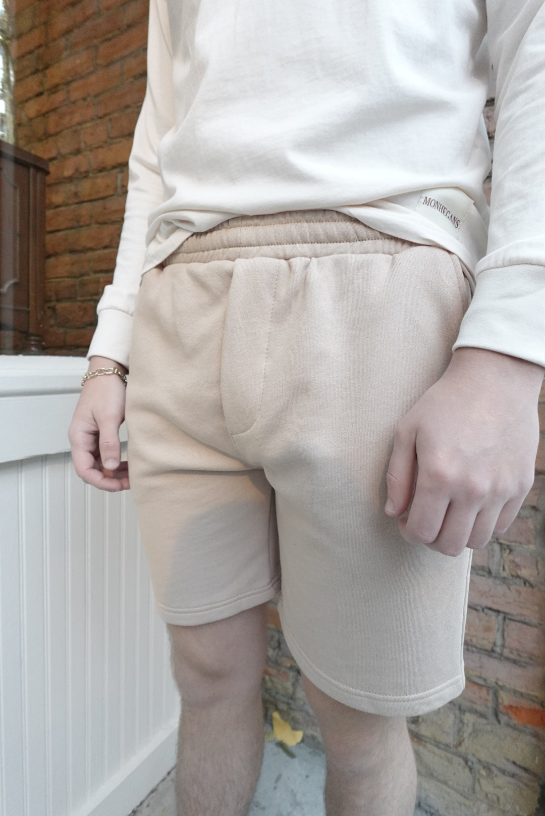 ALEC COTTON TERRY ATHLETIC STREETWEAR SHORTS