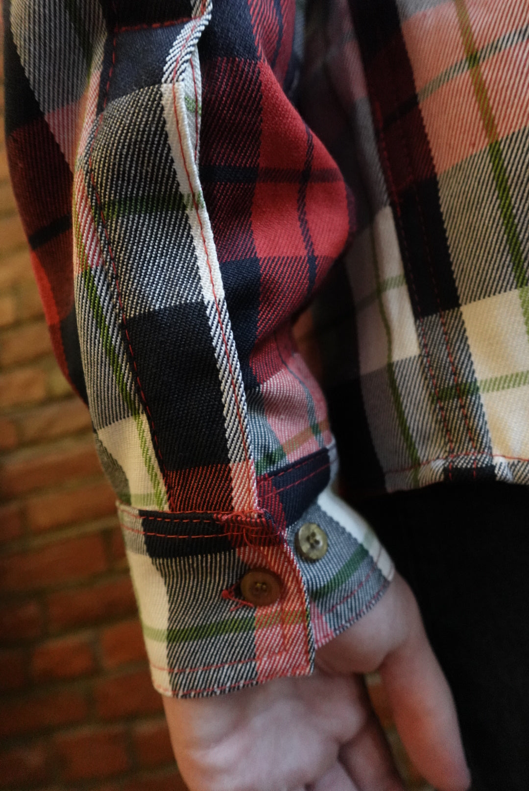 OXFORD PLAID BUTTON DOWN FLANNEL