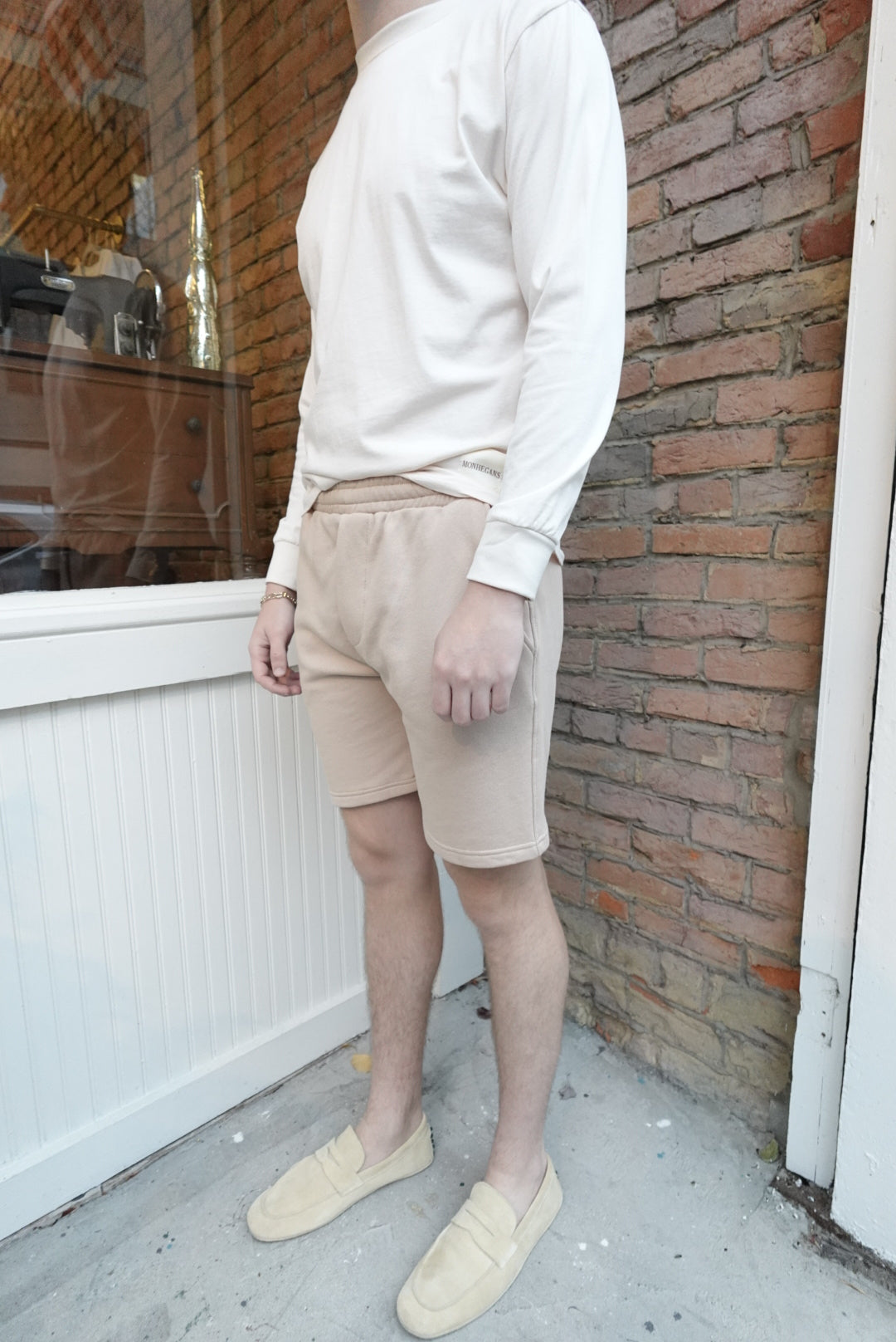 ALEC COTTON TERRY ATHLETIC STREETWEAR SHORTS