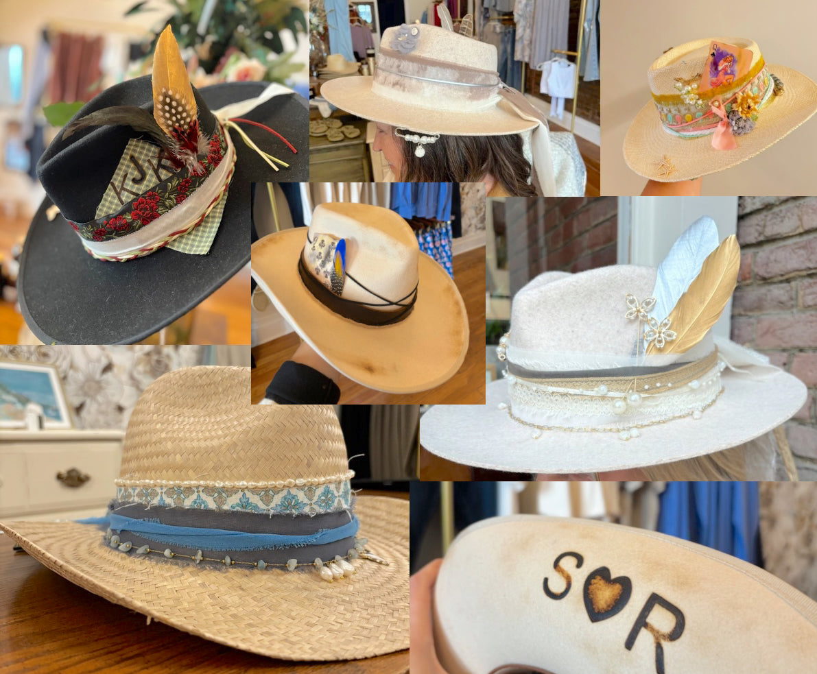 Your hat, your way- customized in our shop