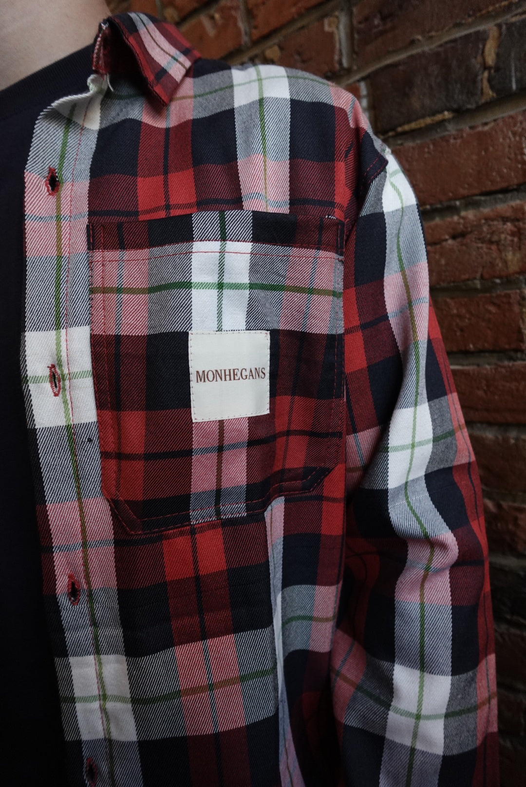 OXFORD PLAID BUTTON DOWN FLANNEL