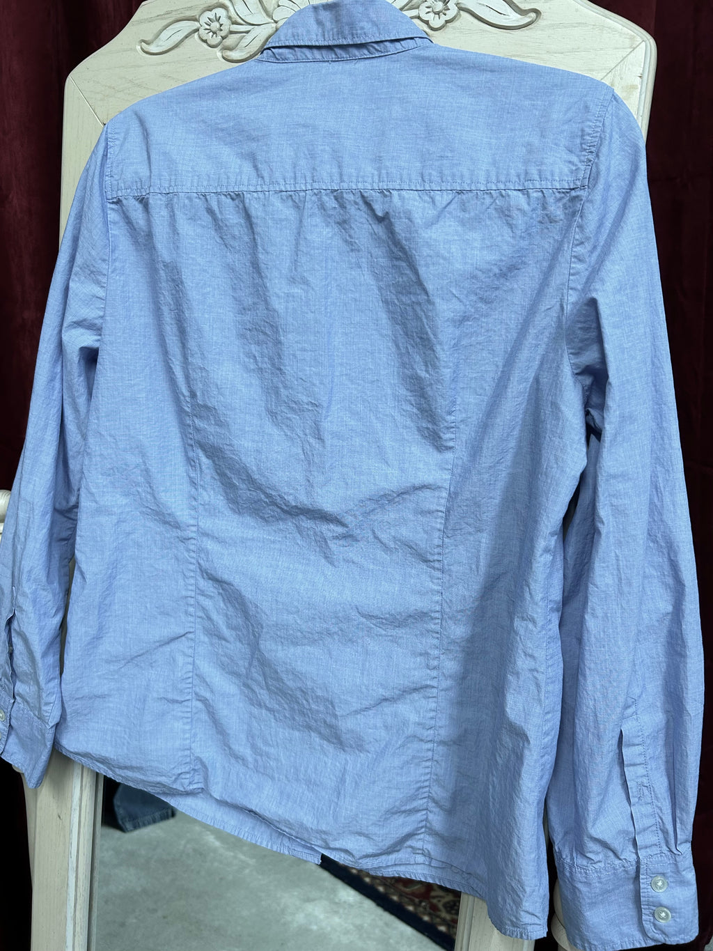 J CREW: BLUE BUTTON DOWN