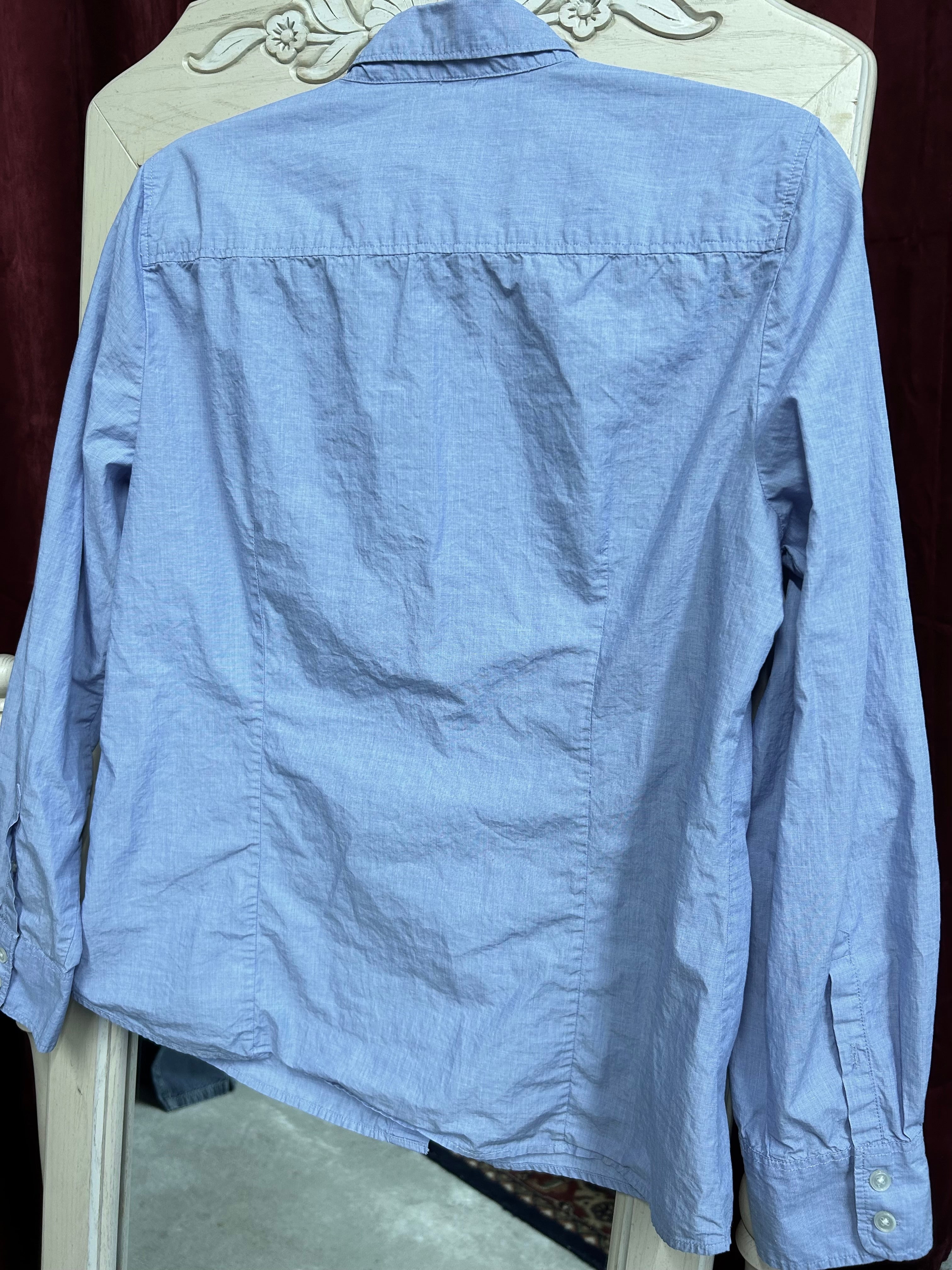 J CREW: BLUE BUTTON DOWN