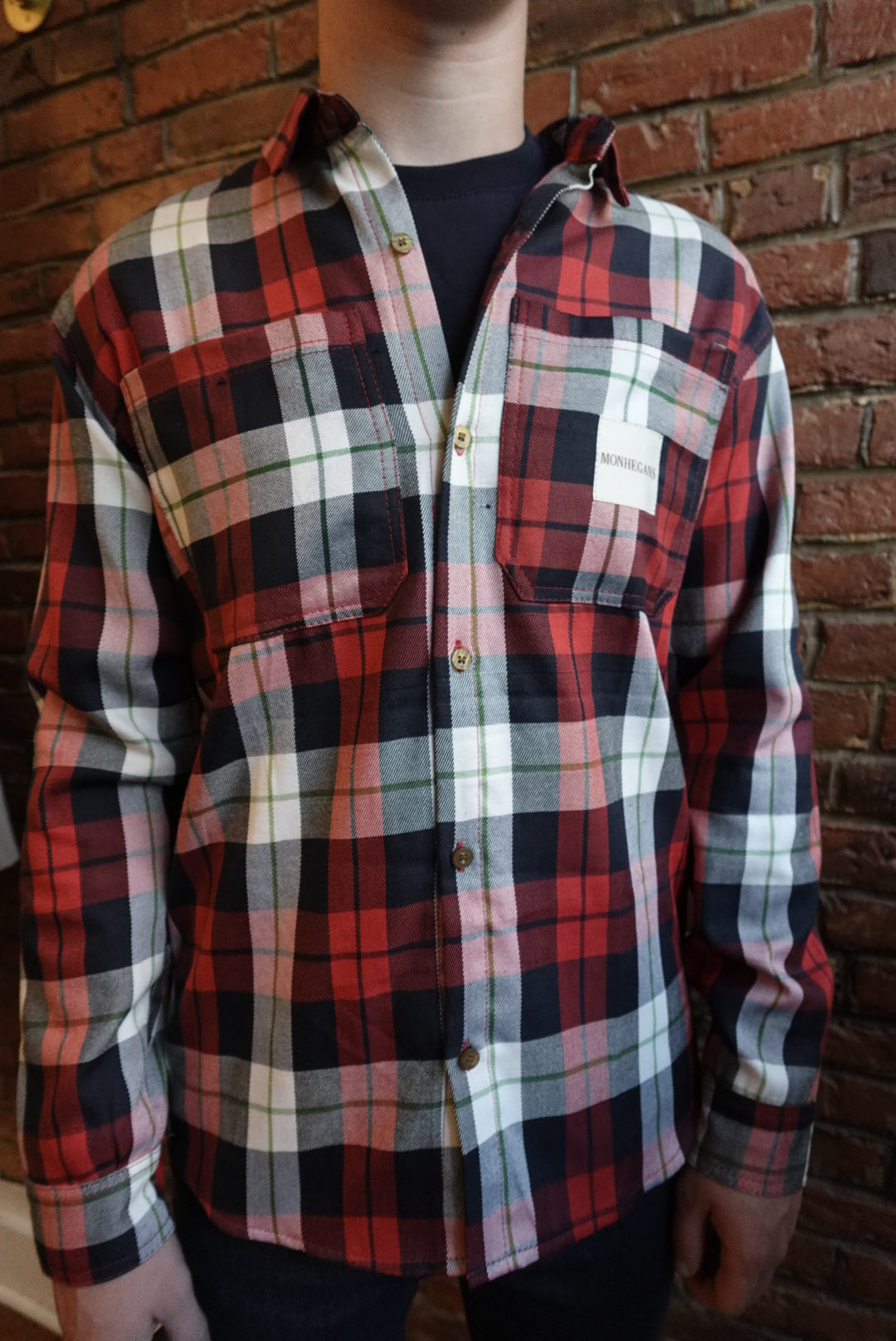 OXFORD PLAID BUTTON DOWN FLANNEL