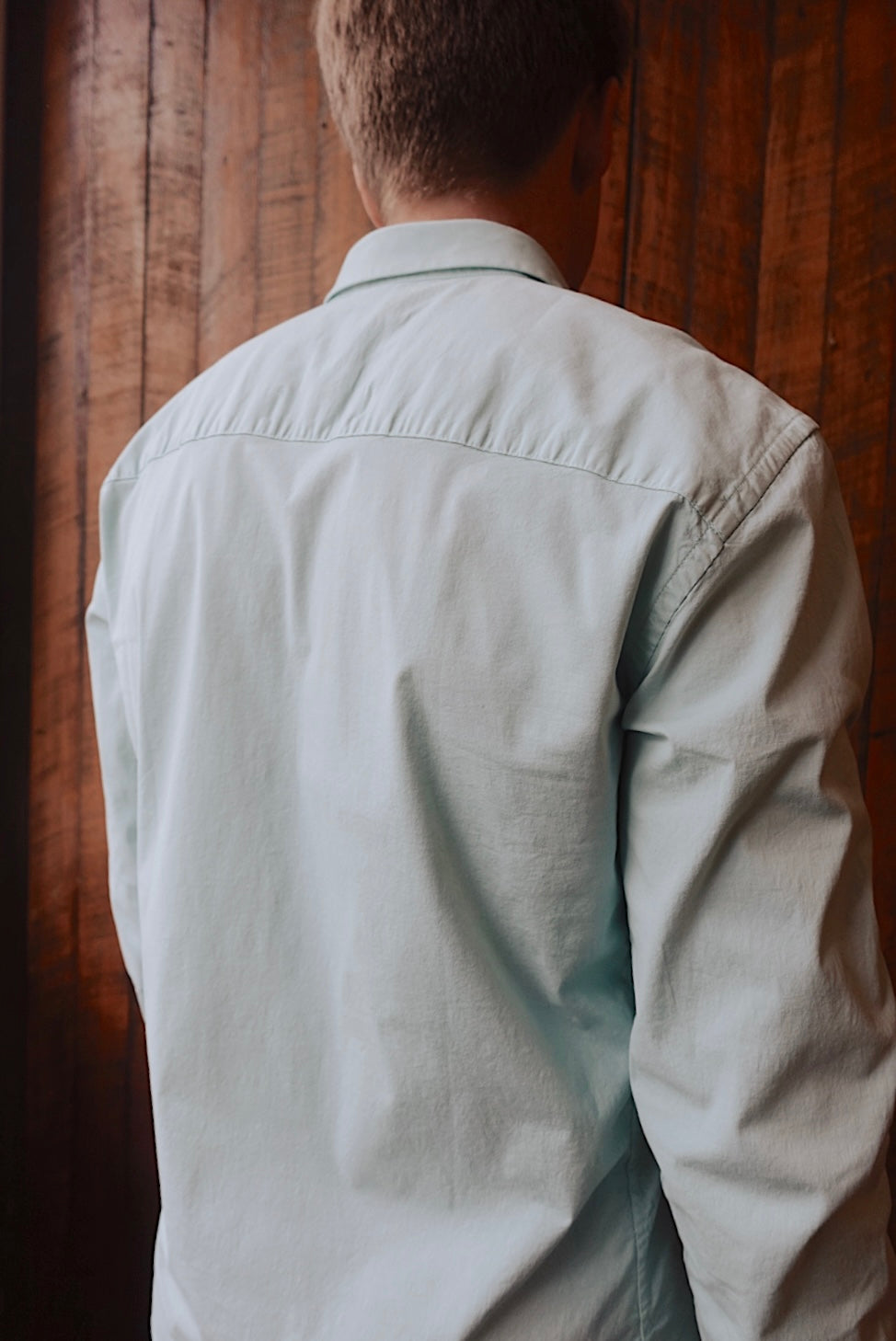 MINT GREEN SOFT COTTON CLASSIC SLIM FIT BUTTON DOWN