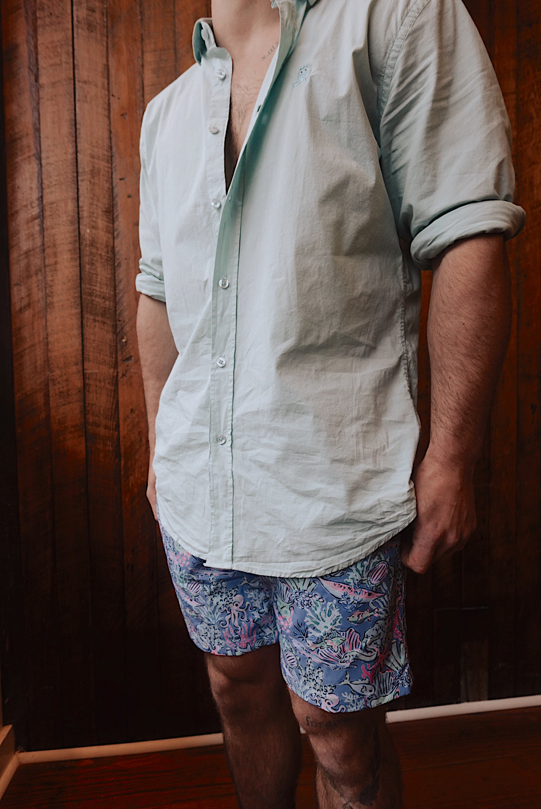 MARINE LIFE SWIM TRUNKS