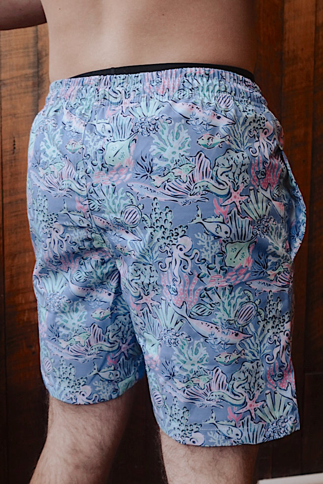 MARINE LIFE SWIM TRUNKS