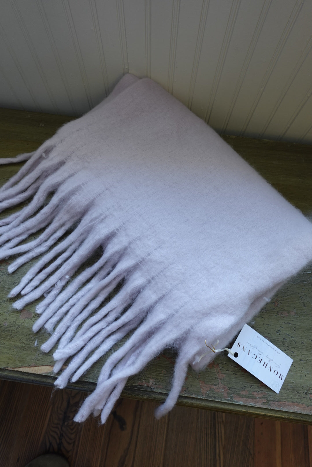 CHUNKY ULTRA SOFT FRINGE SCARF