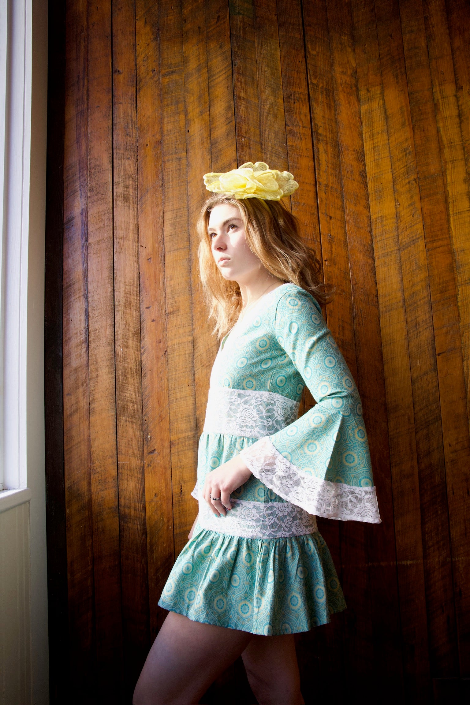 Reformation Women's Peplum-Hem Cotton Dress