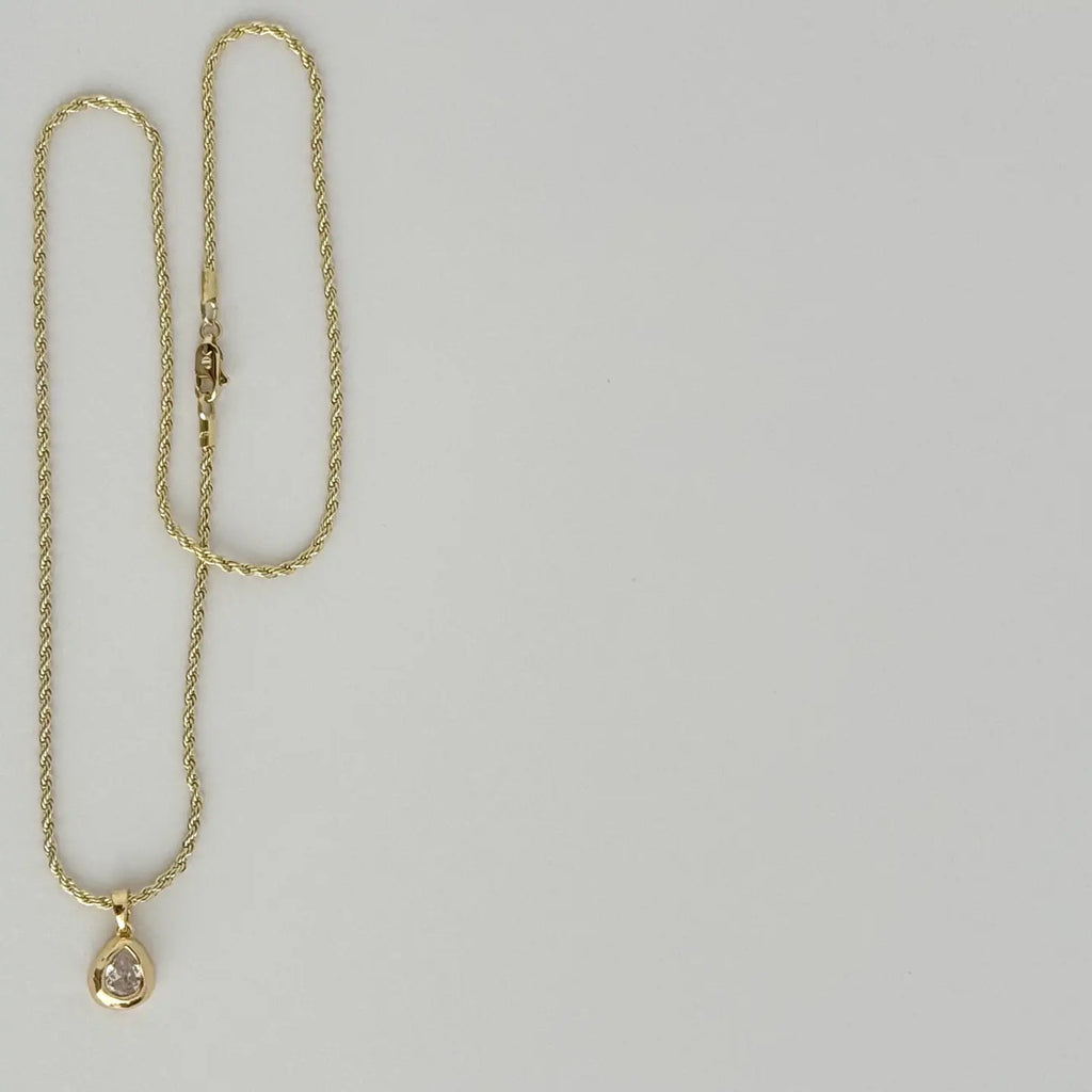 artistic jewelry, contemporary jewelry, non tarnish necklace, waterproof jewelry, 18k gold plated necklace