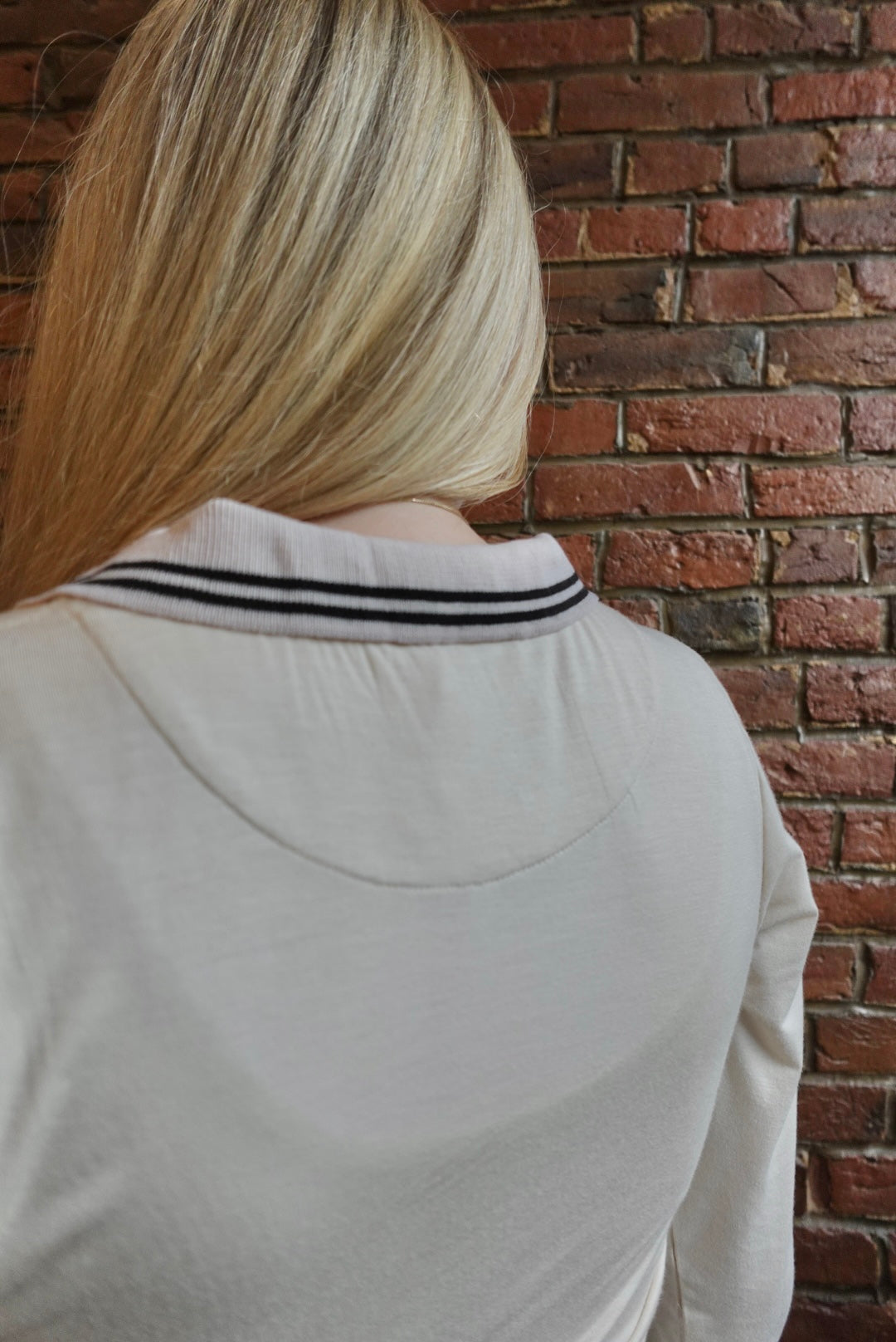 beige polo ralph lauren shirt womens