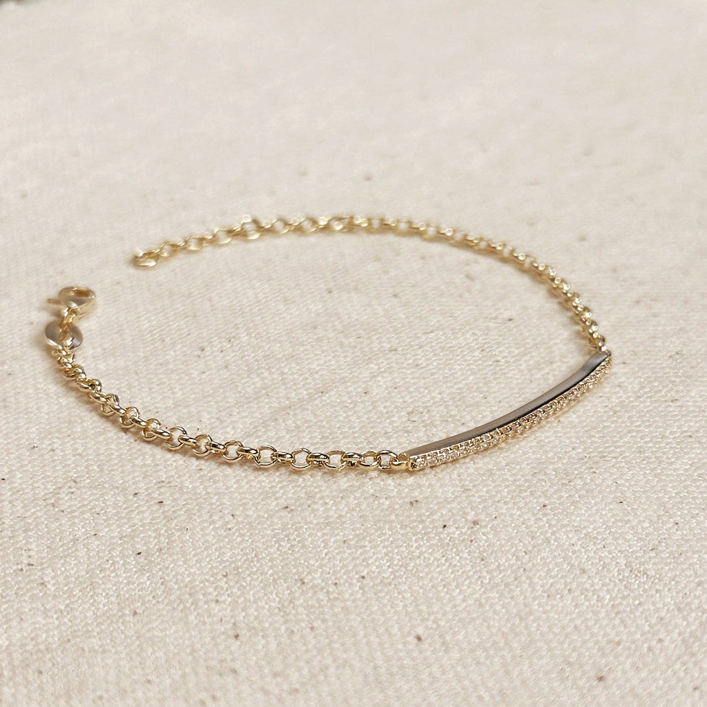 delicate gold bracelet, minimalist gold bracelet, thin gold bracelet, everyday gold bracelet, adjustable gold bracelet