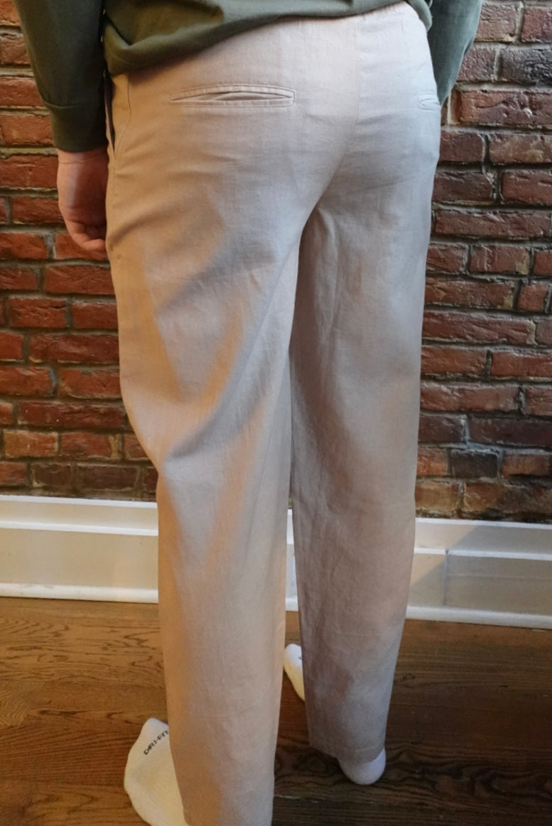 linen dress pants men