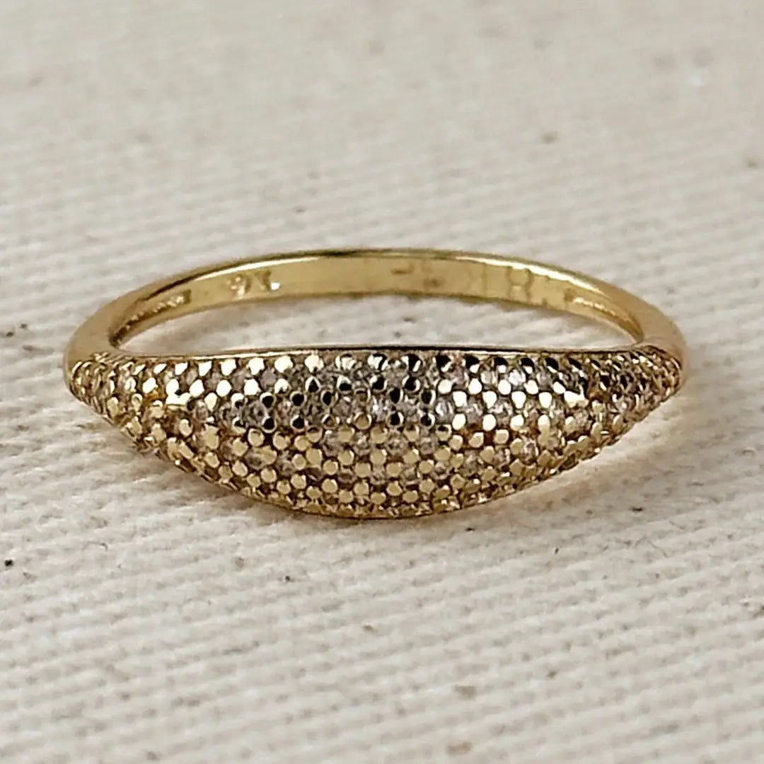 luxury look ring, affordable luxury jewelry, non tarnish ring, waterproof jewelry, 18k gold plated ring, gold filled jewelry