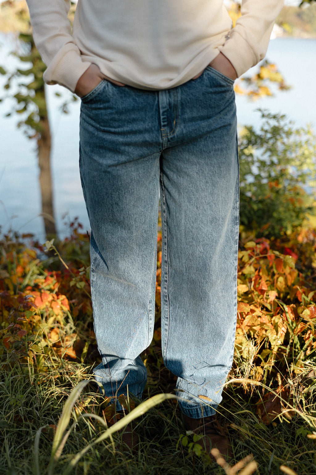 mens wide straight leg jeans