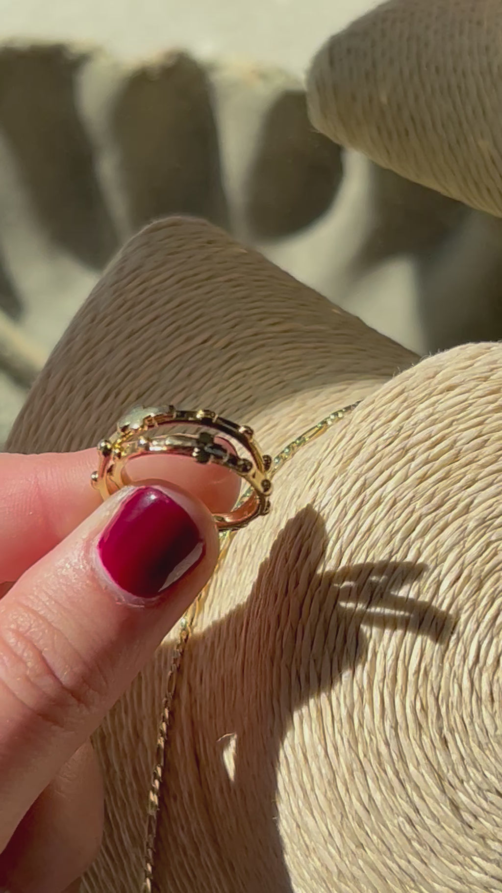 stacked gold rings non tarnish