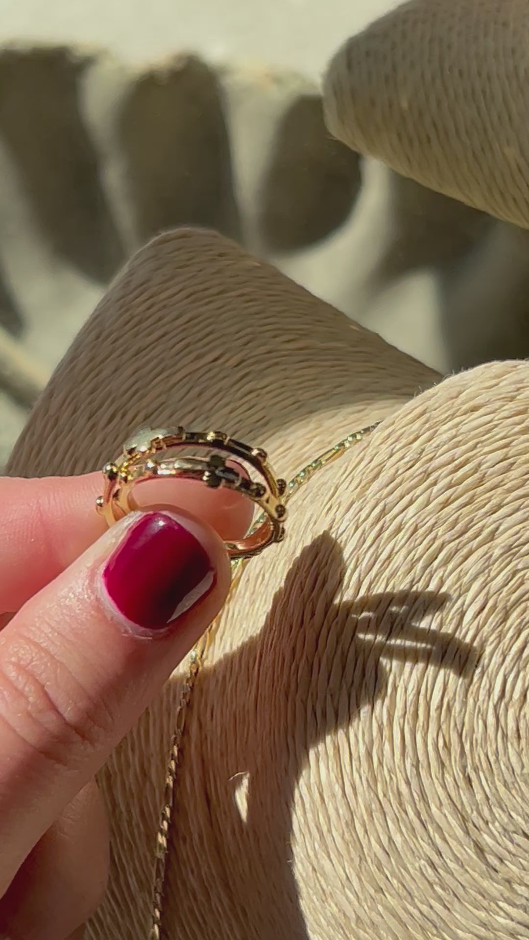 stacked gold rings non tarnish