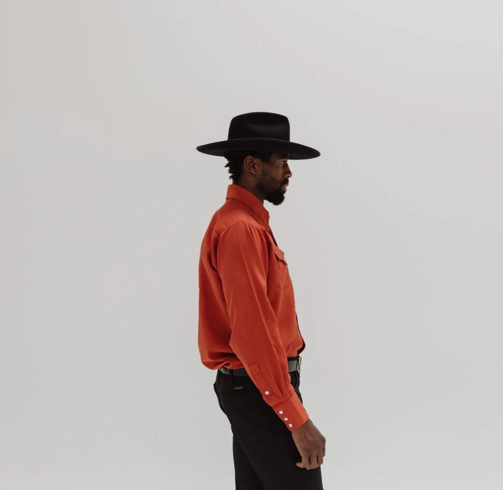 wide brimmed fedora men's and women's